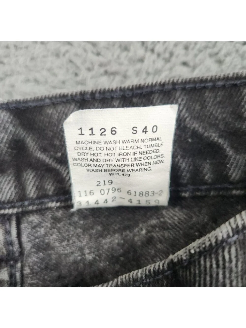Levis additional info